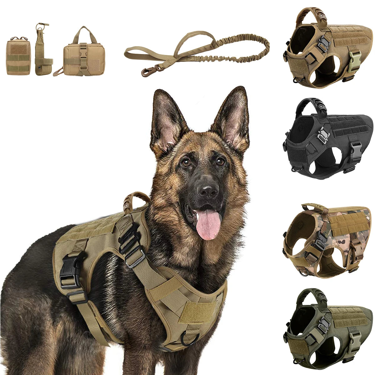 PETRAVEL Dog Harness And Leash Set Vest For Training