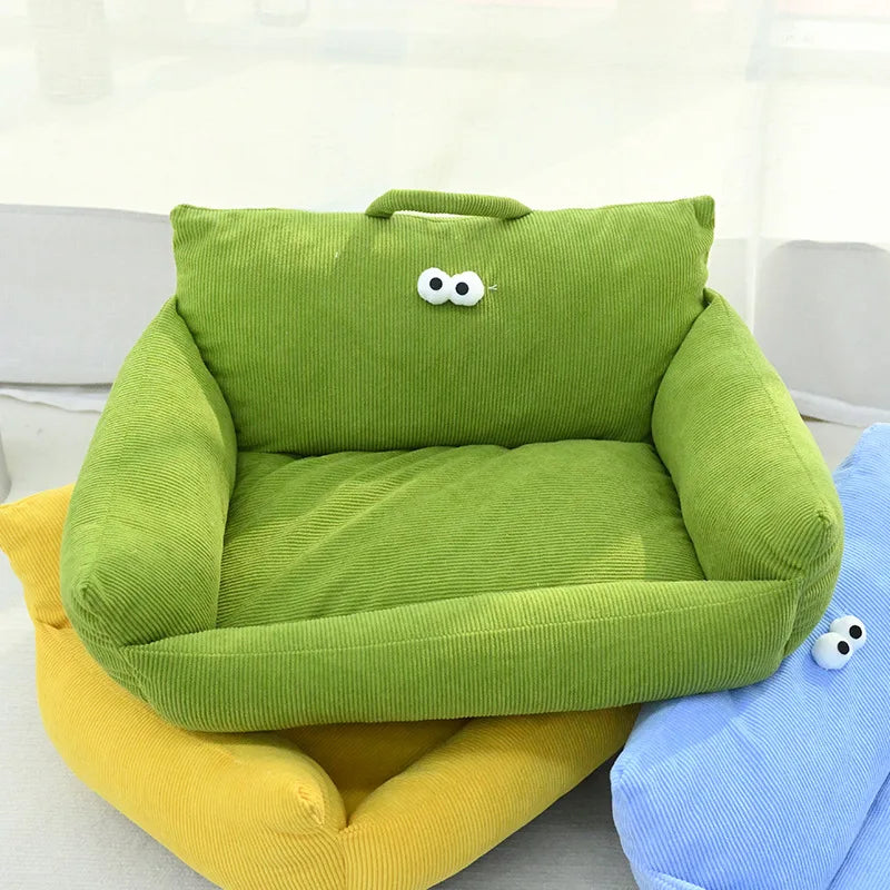 Winter Warm Pet Sofa Kennel Nest Bed For Small Dogs