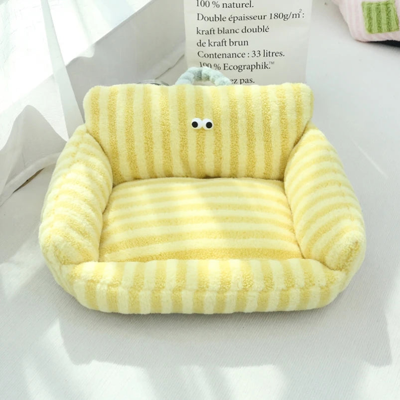Winter Warm Pet Sofa Kennel Nest Bed For Small Dogs