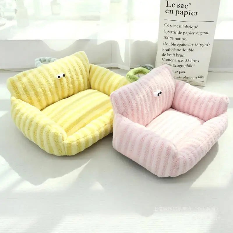Winter Warm Pet Sofa Kennel Nest Bed For Small Dogs